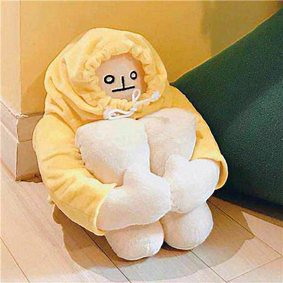 Plush Banana Man‎ Stuffed Doll with Magnet Toy for Kids - Picture 1 of 6